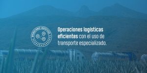 Operaciones logísticas eficientes con el uso de transporte especializado