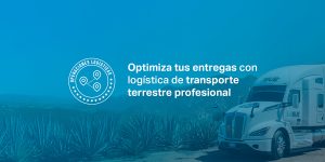 Cómo optimizar tus entregas con logística de transporte terrestre