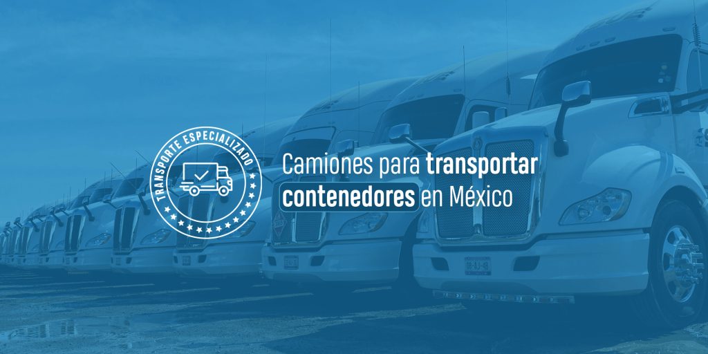 camiones para transportar contenedores